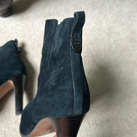 Coach Black Leather Suede Booties - Picture 5 of 5